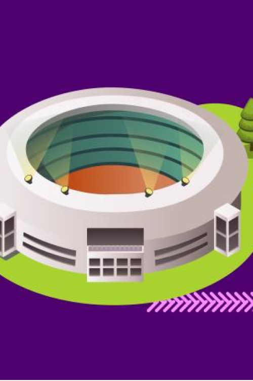 Celebration Arena banner