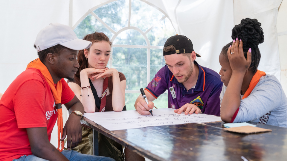 1st Africa Scout Moot, April 2023. Kenya. Photo by Enrique Leon