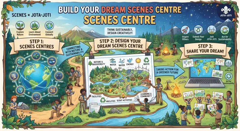 Build your SCENES centre flowchart with scouts