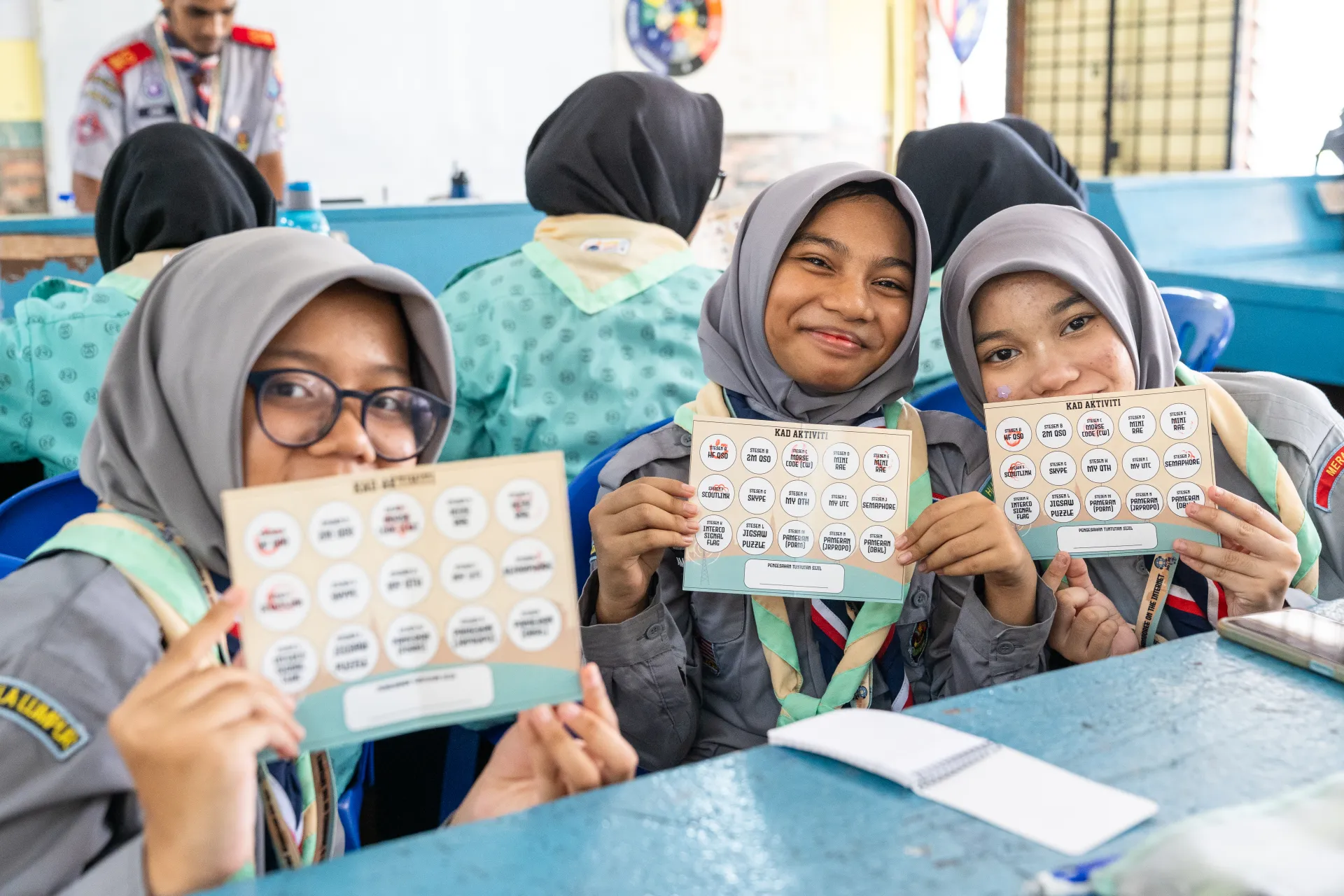 JOTA-JOTI activities in a school in Malaysia